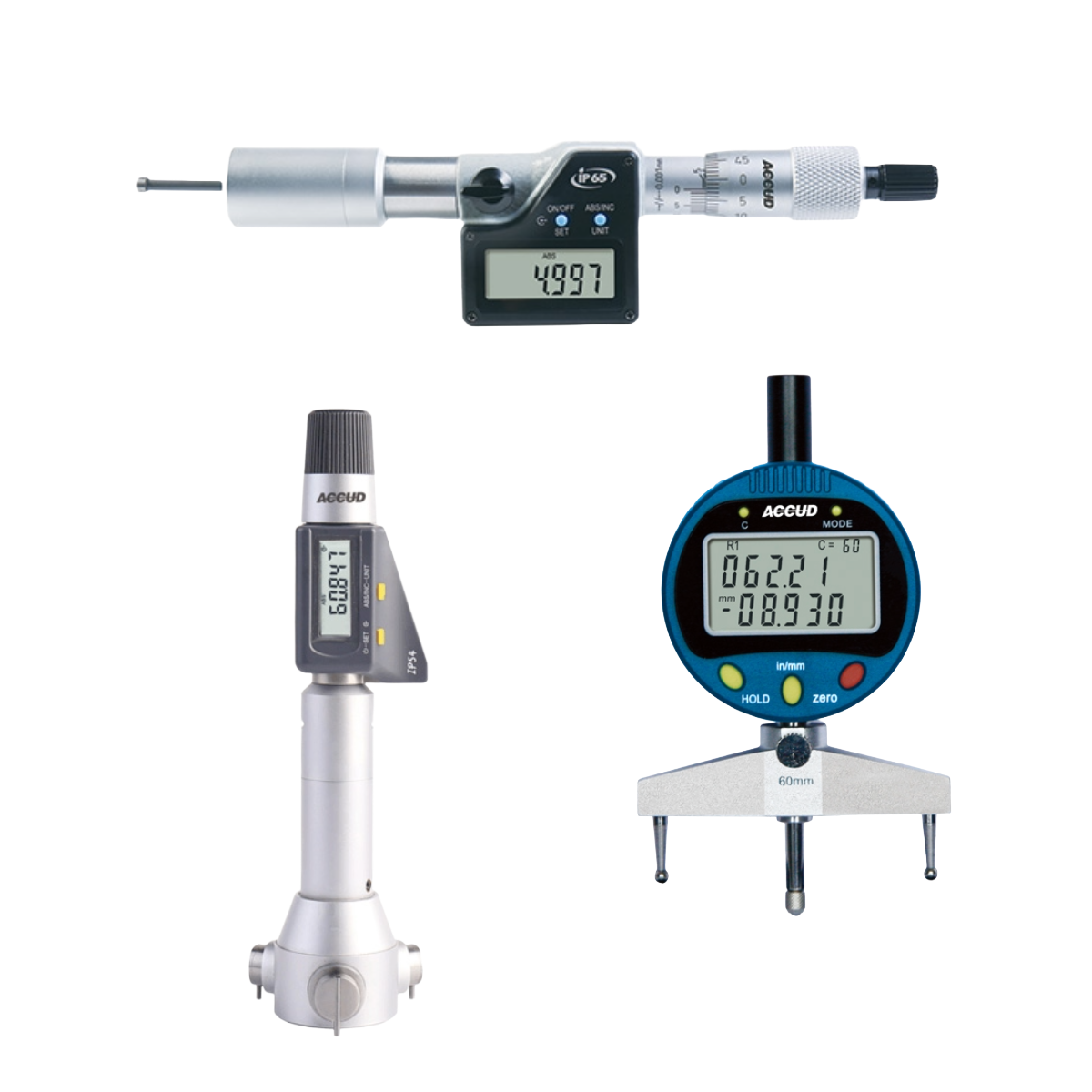 Meradlá na meranie priemeru (Dutinomery)